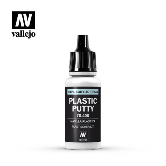 Vallejo Putty 70.400 Acrylic Plastic Putty (199) 17ml Bottle