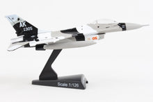 Load image into Gallery viewer, Daron Postage Stamp 1/126 US F-16 Fighting Falcon "Artic Camo" PS5399-3