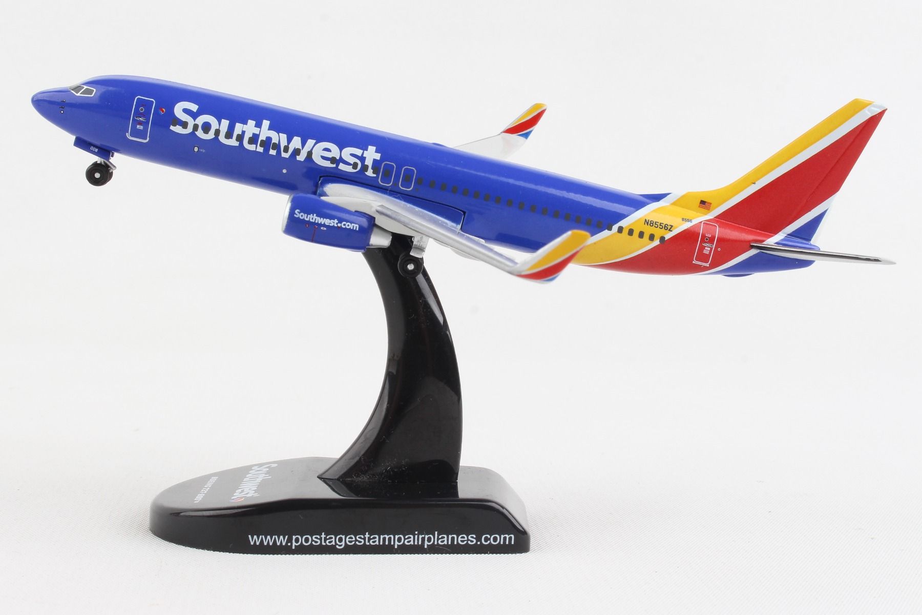 Daron Postage Stamp 1/300 Southwest 737-800 PS5815-7 – Burbank's