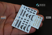 Load image into Gallery viewer, Quinta Studio 1/48 Interior 3D Decal German Fw190A-8/A-9(R11) (EDU) QD48128