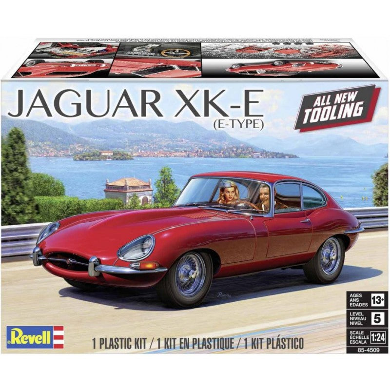 Revell 1/24 Jaguar XK-E (E-Type) Coupe *New Tooling* 04509