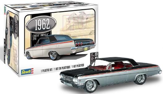 Revell 1/25 Chevrolet Impala 1962 3 'n 1 Kit 854466