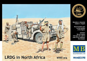 MasterBox 1/35 British LRDG In North Africa WWII 3598