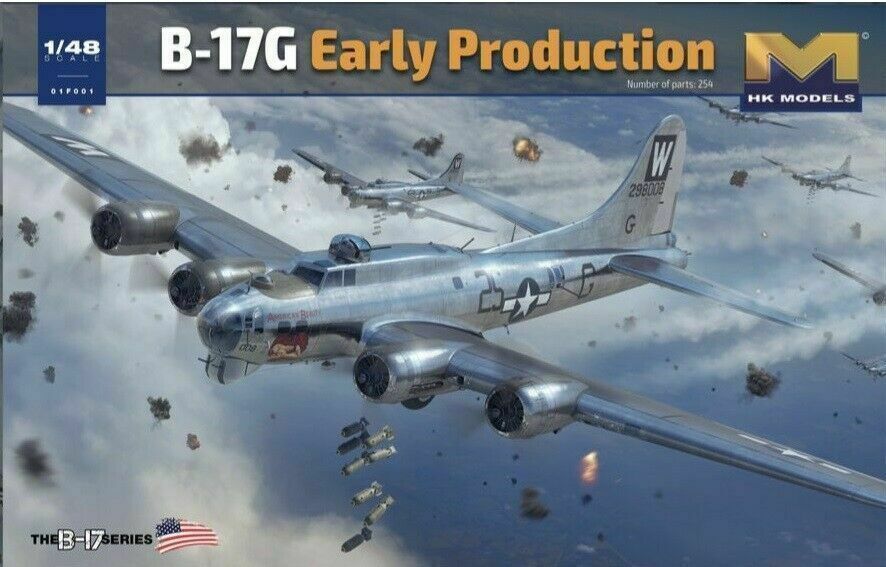 HK Models 1/48 US B-17G Flying Fortress Early Production 01F001