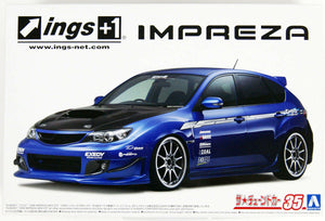 Aoshima 1/24 Subaru Impreza Ings +1 20064 – Burbank's House of Hobbies