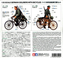 Load image into Gallery viewer, Tamiya 1/35 German Soldiers w/ Bicycles 35240