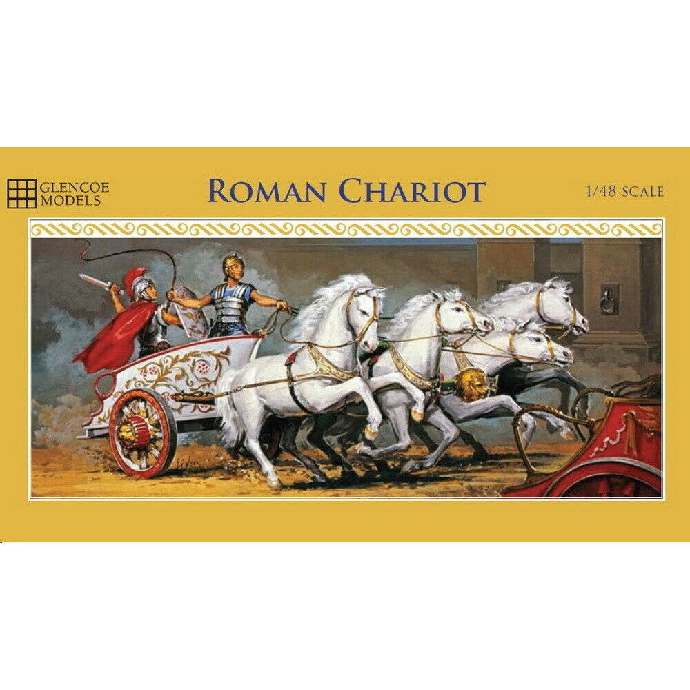 Glencoe 05402 – Chariot De Construction 1/48 – Bœufs, Cheval Et Figurine – Maquette Plastique