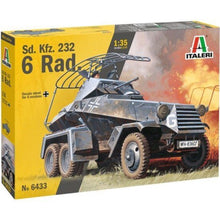 Load image into Gallery viewer, Italeri 1/35 German SdKfz 232 6 Rad 6433