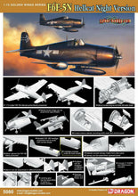 Load image into Gallery viewer, Dragon 1/72 US F6F-5N Hellcat Night Fighter 5080