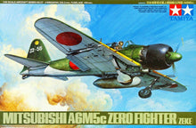 Load image into Gallery viewer, Tamiya 1/48 Japanese Mitsubishi A6M5c Zero Fighter 61027