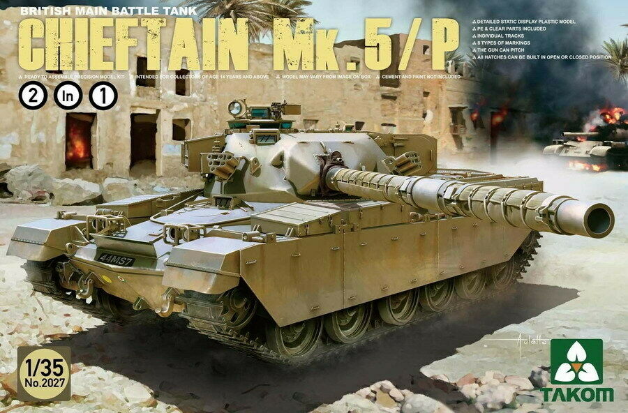 Takom 1/35 British Chieftain Mk.5/5P 2027