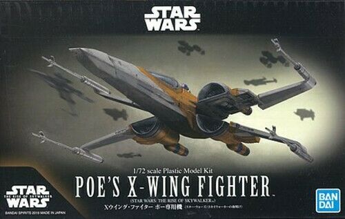 Bandai Star Wars 1/72 Poe's X-Wing Fighter The Rise of Skywalker