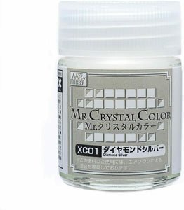 Mr. Hobby  Mr. Crystal Color XC01 Diamond Silver 18ml