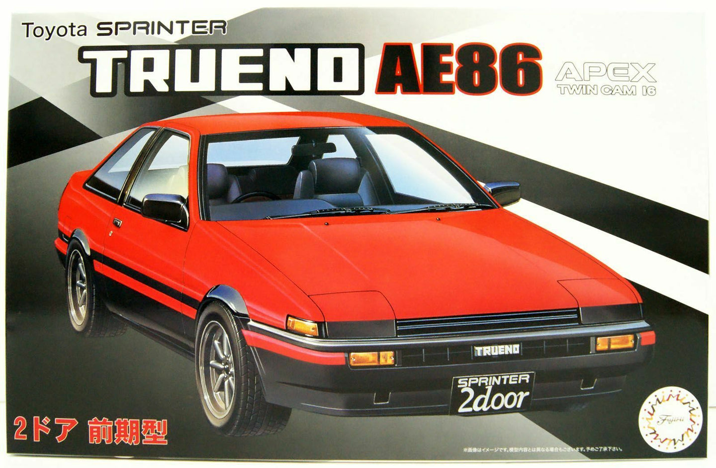 Fujimi 1/24 Toyota Trueno AE86 Apex Twin Cam 16 046297 – Burbank's