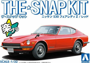 Aoshima Snap Kit 1/32 Nissan 240Z Fairlady Red #13-B 06256