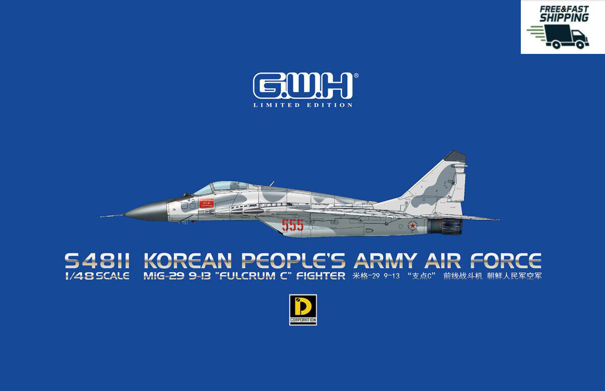 Great Wall Hobby 1/48 Korean People's Army Mig-29 9-13 Fulcrum C