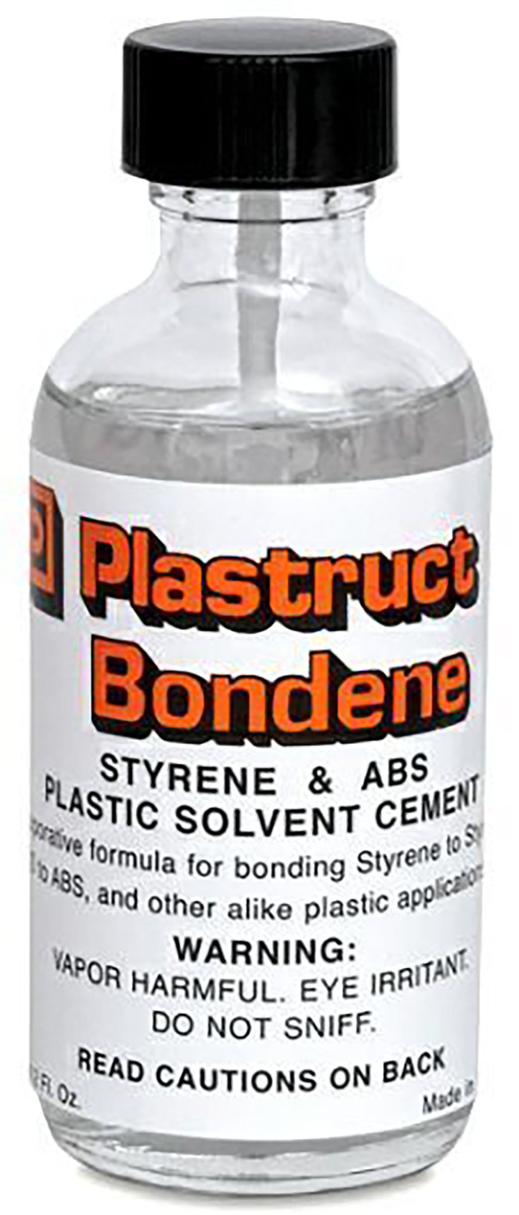 Plastruct 00003 - Bondene Liquid Cement for Styrene/Acrylic 2oz.