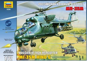 Zvezda 1/72 Russian MI-35M Hind E 7276