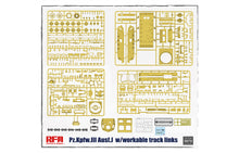 Load image into Gallery viewer, Ryefield Models 1/35 German Pz.Kpfw.III Ausf J w/workable track links 5070