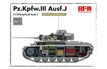 Load image into Gallery viewer, Ryefield Models 1/35 German Pz.Kpfw.III Ausf J w/ Full Interior 5072