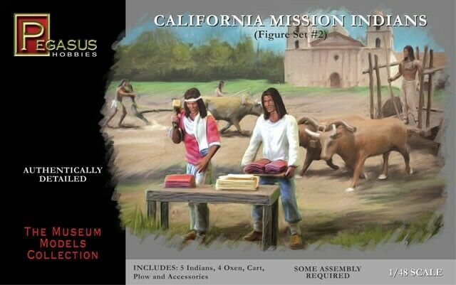 Pegasus 1/48 California Mission Indians 7005