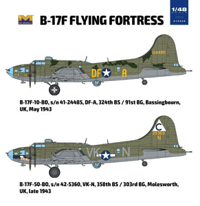 HK Models 1/48 US B-17F Flying Fortress 01F002