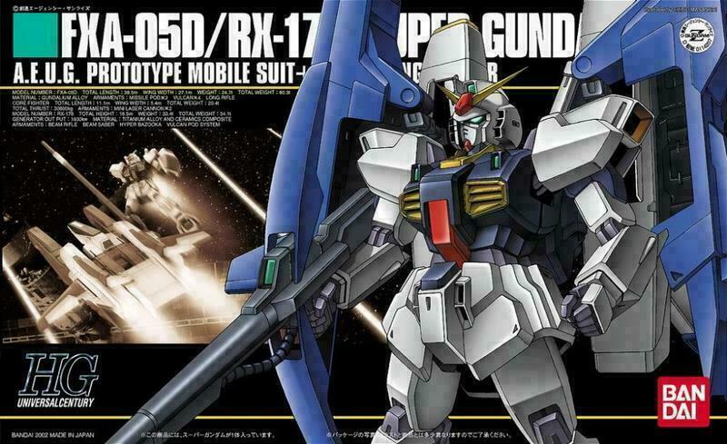 Bandai 1/144 HG FXA-05D/RX-178 Super Gundam #35 5055728
