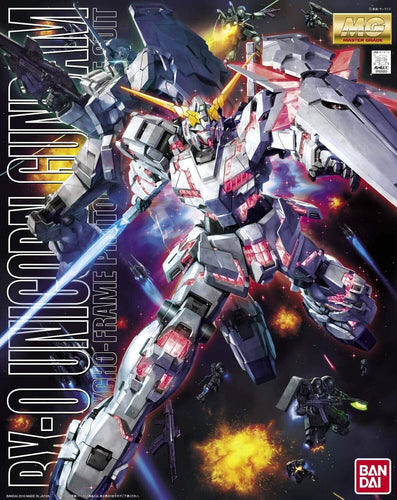 Bandai 1/100 MG RX-0 Unicorn Gundam Psycho Frame Prototype Mobile Suit 5061608