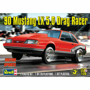 Revell 1/25 Ford Mustang LX 5.0 Drag Racer 85-4195 – Burbank's