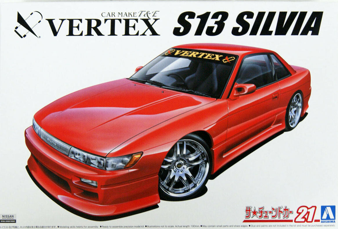 Aoshima 1/24 Nissan Silvia PS13 Vertex 1991 06989 – Burbank's