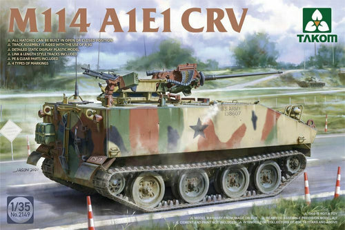 Takom 1/35 US M114 A1E1 CRV 2149