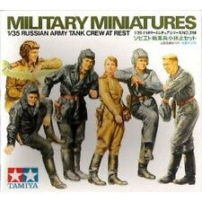 Tamiya 1/35 Russian Tank Crew At  Rest 35214