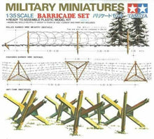 Load image into Gallery viewer, Tamiya 1/35 Barricade Set 35027