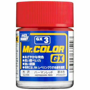 Mr. Hobby  Mr. Color Lacquer GX003 Gloss Herman Red 18ml