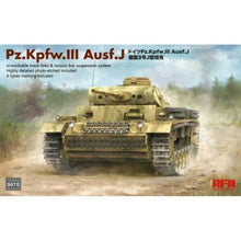 Load image into Gallery viewer, Ryefield Models 1/35 German Pz.Kpfw.III Ausf J w/workable track links 5070