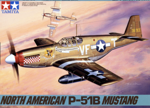 Tamiya 1/48 US North American P-51B 61042