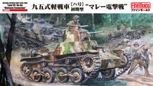 Load image into Gallery viewer, FineMolds 1/35 Japanese Type 95 Light Tank Ha-Go Early Malayan Campaign FM58