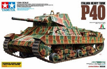 Load image into Gallery viewer, Tamiya 1/35 Italian P40 Heavy Tank 89792