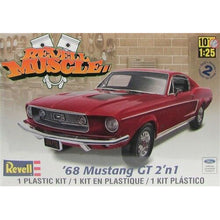 Load image into Gallery viewer, Revell 1/25 Ford Mustang GT 1968 2 &#39;n 1 Plastic Kit 854215