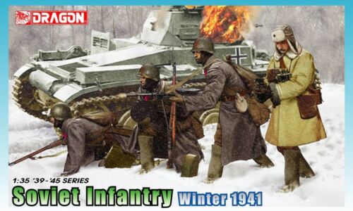 Dragon 1/35 Russian Soviet Infantry Winter 1941 6744