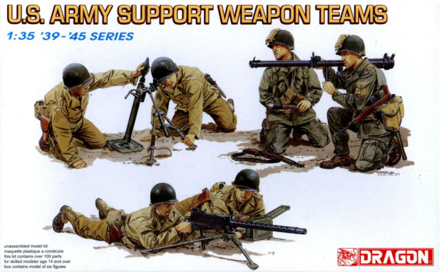 Dragon 1/35 US Army Support Weapons Team 6198