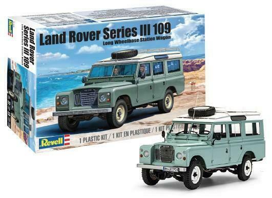 Revell 1/24 Land Rover Series III 109 Long Wheelbase Station Wagon 85-4498