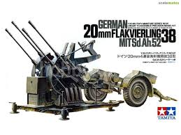 Tamiya 1/35 German 20mm Flakvierling 38 35091