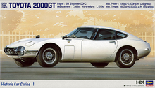 Load image into Gallery viewer, Hasegawa 1/24 Toyota 2000GT 1967 HC1 21101