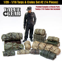 Load image into Gallery viewer, Value Gear 1/20 - 1/16 Universal Tarp Rolls &amp; Crate Stowage Bits #2 16-UTB-02