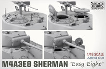 Load image into Gallery viewer, Andy's Hobby HQ 1/16 US M4A3E8 Sherman w/ Figure AHHQ-001