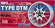 Load image into Gallery viewer, Aoshima 1/24 Rim &amp; Tire Set ( 03) BBS Type DTM 05242