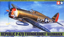 Load image into Gallery viewer, Tamiya 1/48 Republic P-47D Thunderbolt Razorback 61086