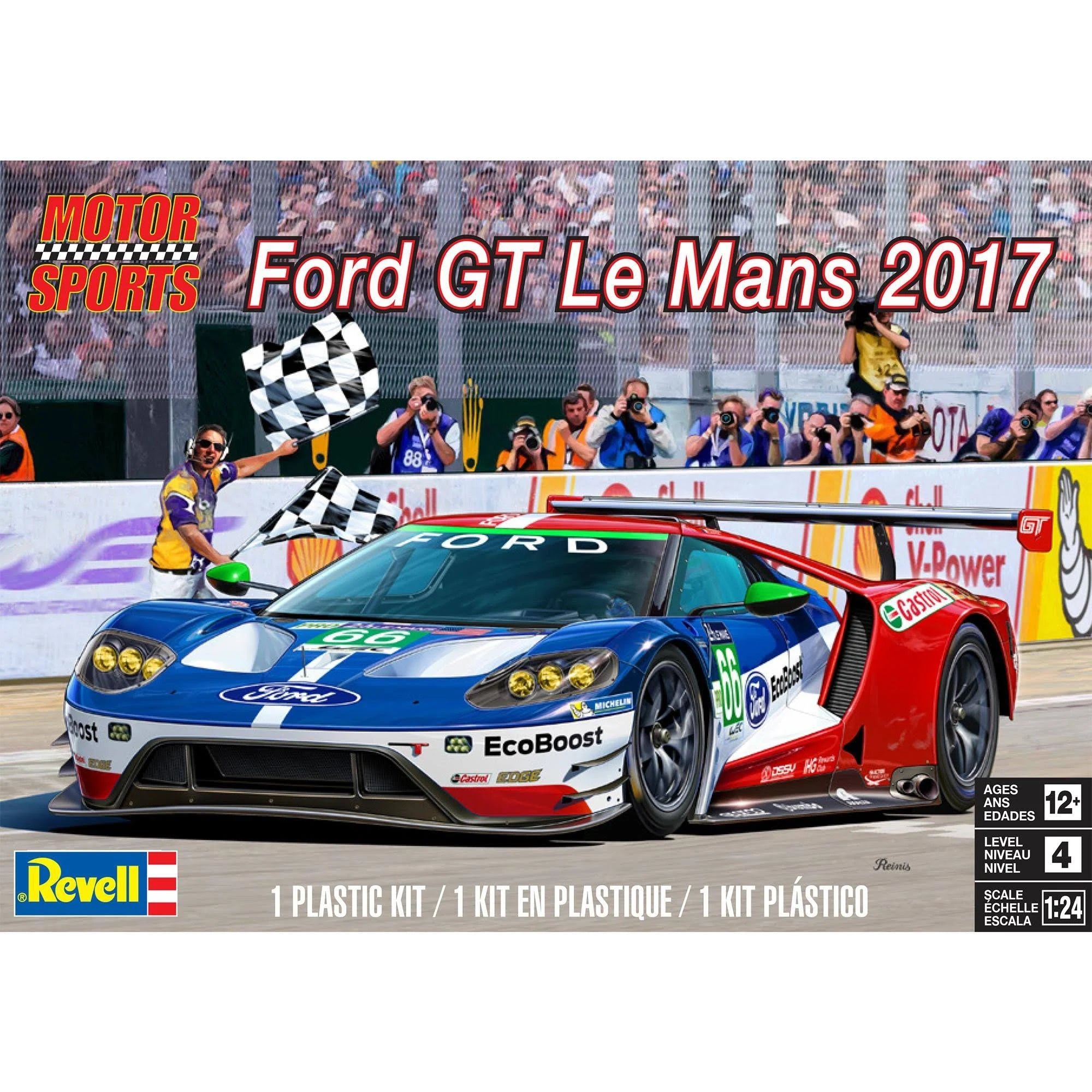 Revell 1/24 Ford GT Le Mans 2017 854418 – Burbank's House of Hobbies