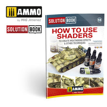 Load image into Gallery viewer, Ammo by Mig AMIG6524 Solution Book How To Use Shaders